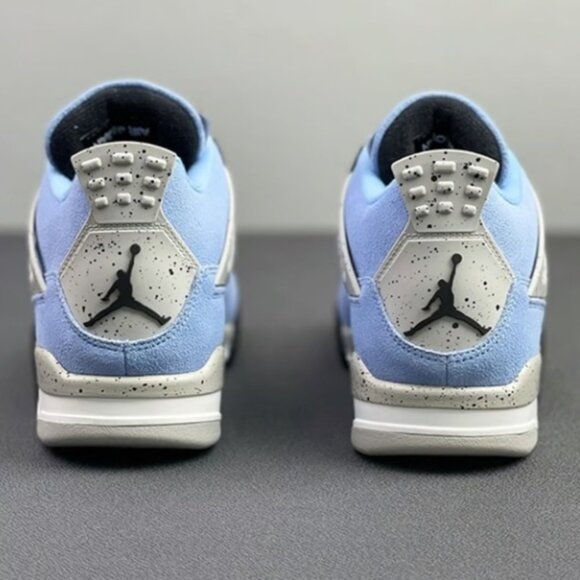 Men’s Size Jordan 4 Retro University Blue - Picture 4 of 4